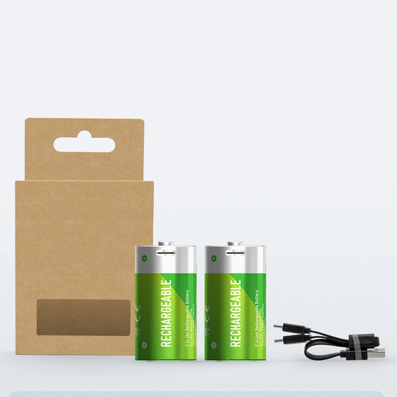Rechargeable C batri pake